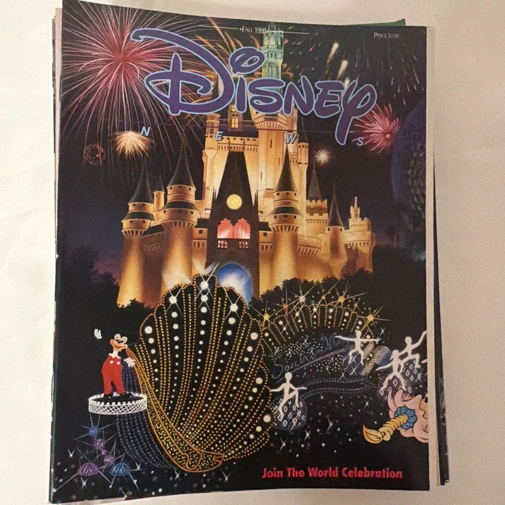 24 Disney News Magic Kingdom Club Magazines Lot 1973-1989 1990-1991 Disneyland - Picture 12 of 16